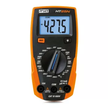 HT Instruments HT25N digitaalinen yleismittari CAT III 600V, 2000 counts 1010170