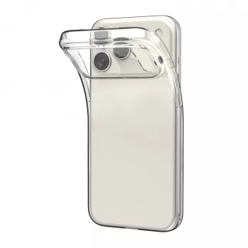 PURO kotelo Apple iPhone 17 Pro Max läpinäkyvä TPU ultra-ohut 0,3 Nude