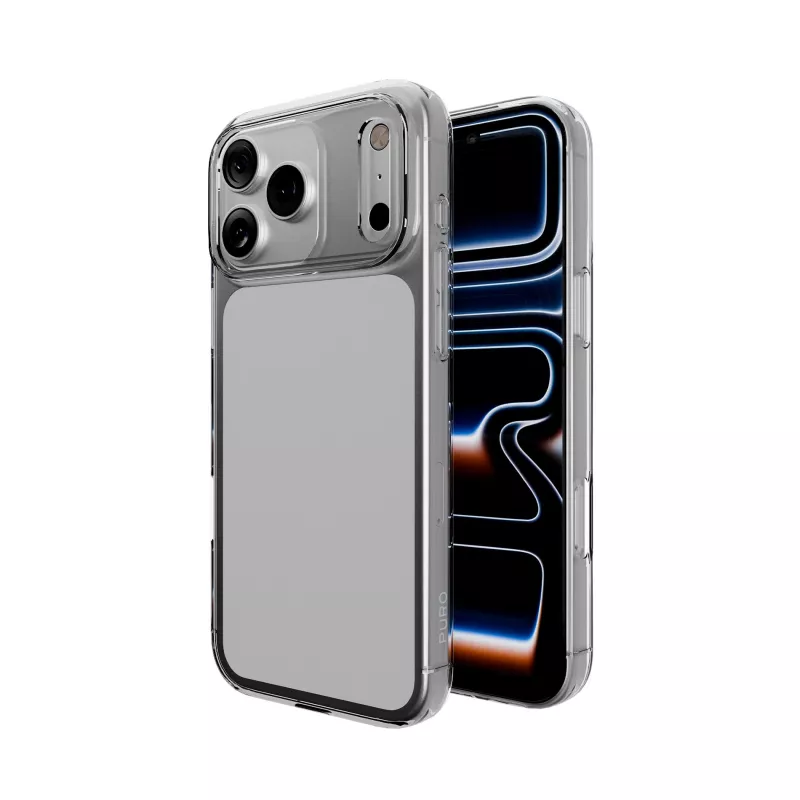 PURO kotelo Apple iPhone 17 Pro Max läpinäkyvä TPU ultra-ohut 0,3 Nude