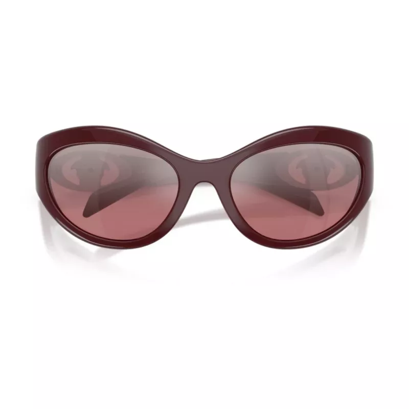 Versace VE4485-54877E naisten cat-eye-aurinkolasit, Havana-kehykset, tummanruskeat gradient-linssit, 59 mm