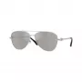 Versace VE2283-10006G miesten pilotti-aurinkolasit musta/harmaa peilattu 61 mm