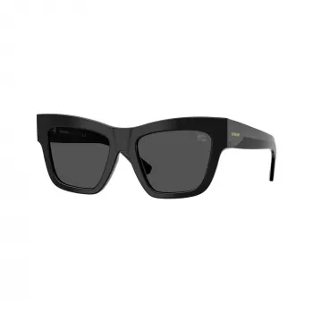 Burberry BE4449F300187 naisten cat-eye-aurinkolasit, mustat kehykset, harmaat linssit, 53/19/140 mm