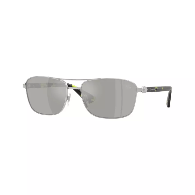 Burberry BE3163-10056G miesten pilotti-aurinkolasit, mustat kehykset, harmaat gradient-linssit, 60/17/140 mm
