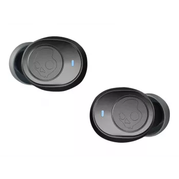 Skullcandy Jib True True Wireless nappikuulokkeet mikrofonilla, Bluetooth 5.0, Passive Noise Isolation, True Black (S2JTW-N740)