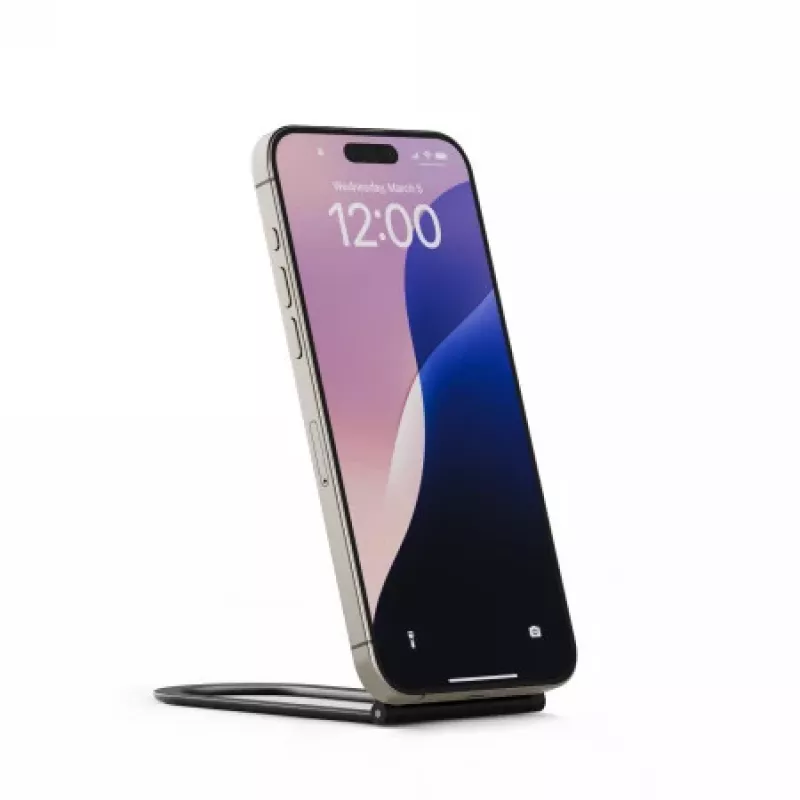 Twelve South Curve Nano magneettinen puhelinteline MagSafe iPhonelle – Slate