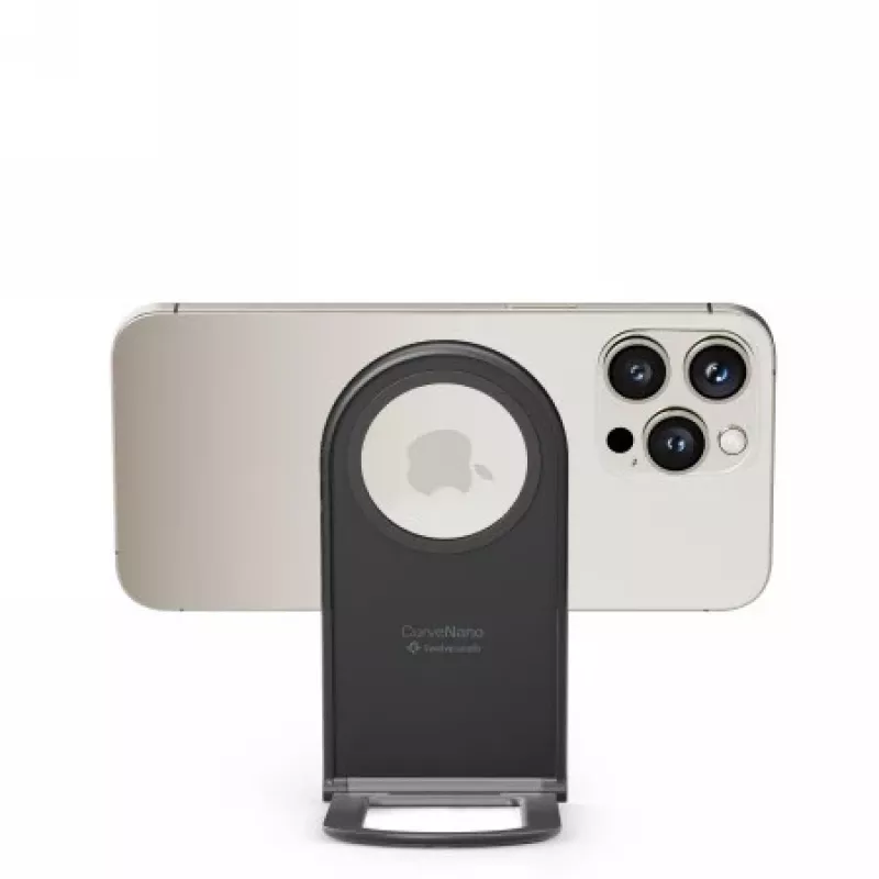 Twelve South Curve Nano magneettinen puhelinteline MagSafe iPhonelle – Slate