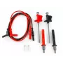 HT Instruments 425 mittausjohtosarja, CAT IV 600V / CAT III 1000V, 1,5 m, 16 A, 4 mm kosketussuojatut banaanipistokkeet, punainen/musta 1003040