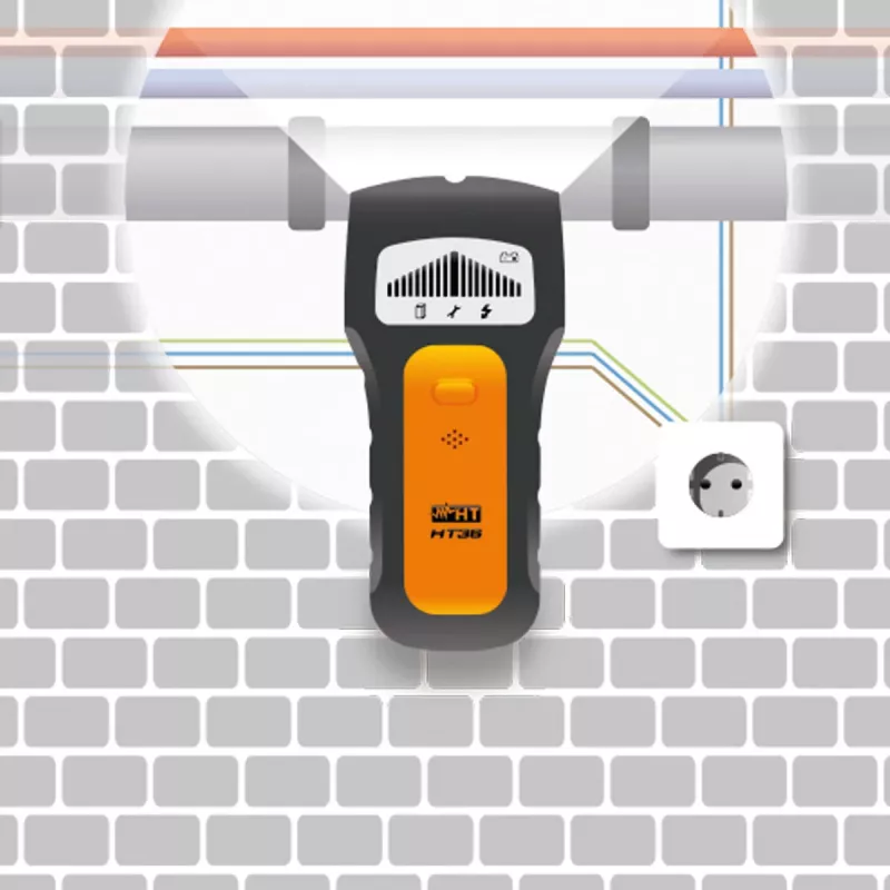 HT INSTRUMENTS HT36 digitaalinen seinäskanneri metalleille 1010890