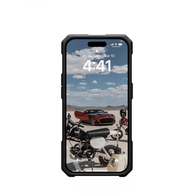 UAG Urban Armor Gear Monarch Pro iPhone 15 Pro kotelo – musta