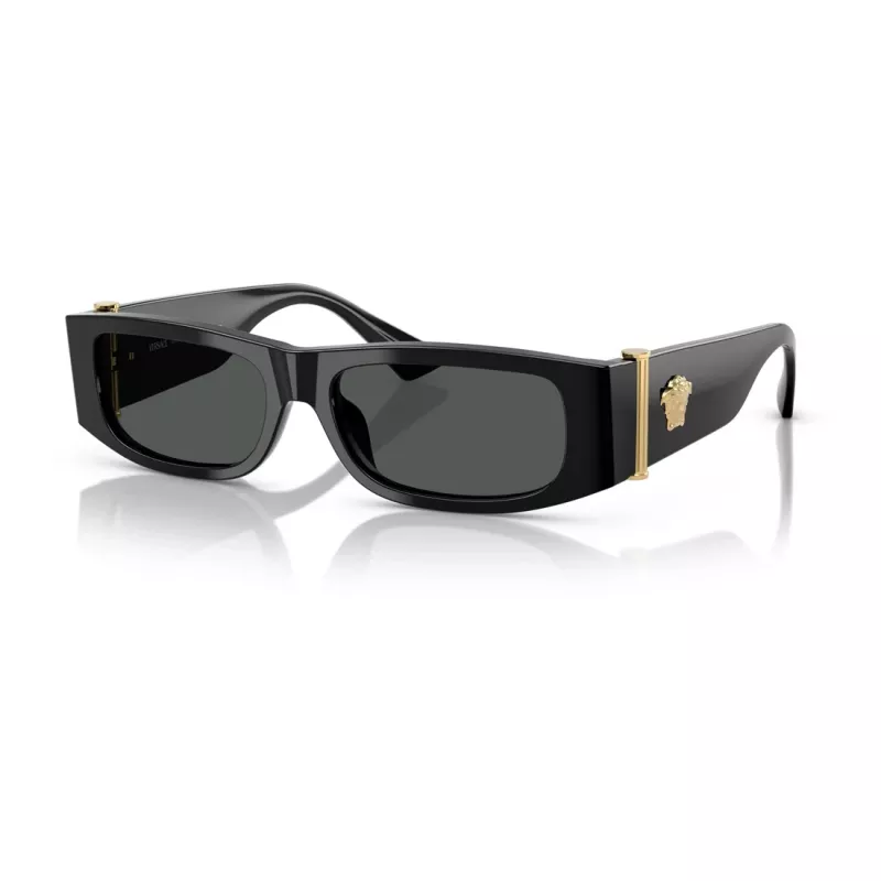Versace unisex-aurinkolasit VE4476UGB187 54 mm musta/harmaa