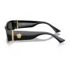 Versace unisex-aurinkolasit VE4476UGB187 54 mm musta/harmaa