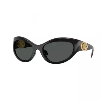 Versace VE4485-GB1-87 naisten aurinkolasit musta/harmaa 59mm