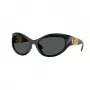 Versace VE4485-GB1-87 naisten aurinkolasit musta/harmaa 59mm