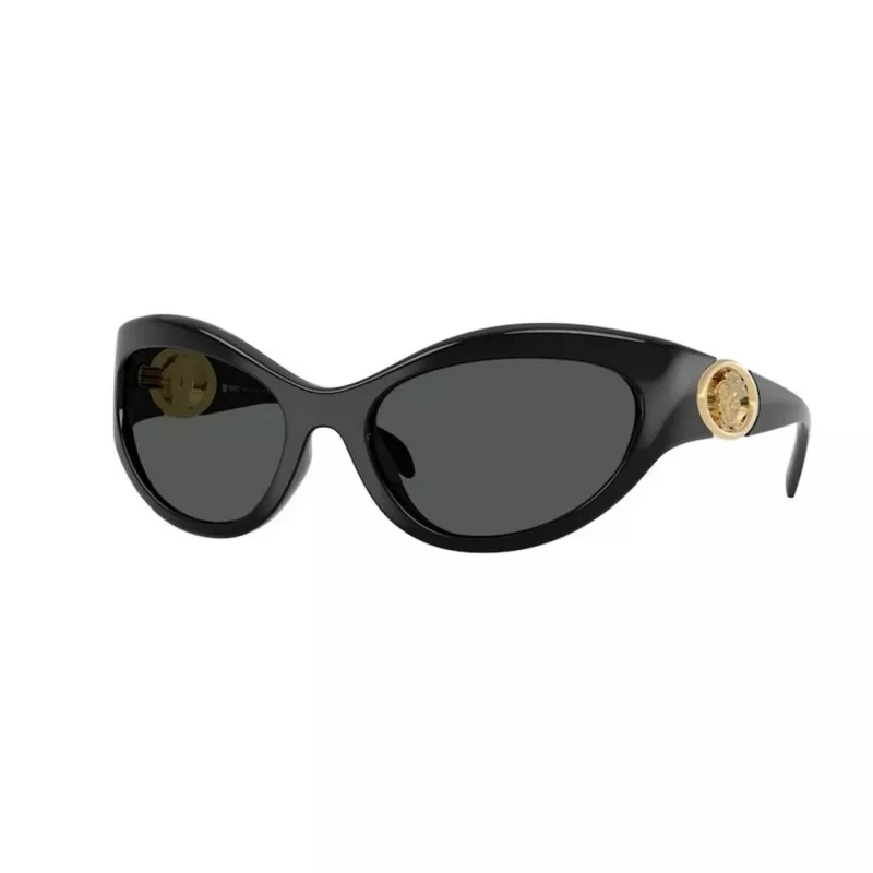 Versace VE4485-GB1-87 naisten aurinkolasit musta/harmaa 59mm