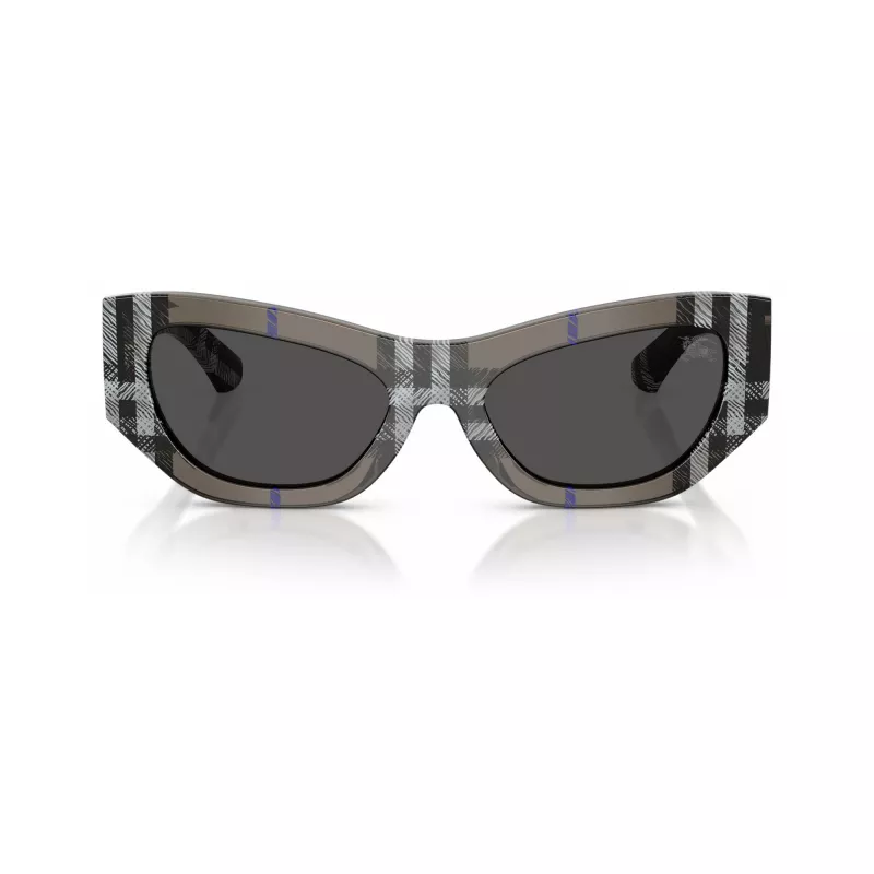 Burberry BE4450U414787 naisten aurinkolasit dark havana/dark grey 54/19/140 mm