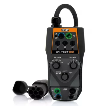 HT Instruments EV-TEST100 EV-latausaseman testisovitin Type 2 Mode 3 1010960
