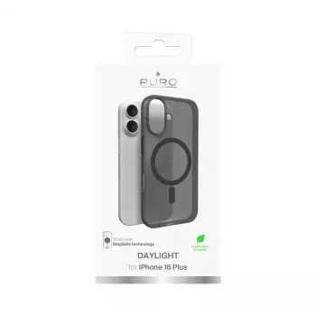 SBS Mobile kotelo Apple iPhone 16:lle musta MagSafe-yhteensopiva PUIPC1661DAYLBLK