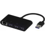 Vivanco USB 2.0 -adapteri Type-A naaras Type-B uros VVITHUBTY3PO1LAN