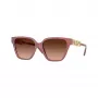 Versace naisten VE4471B cat-eye-aurinkolasit, Havana-kehykset, ruskeat gradient-linssit, 56mm VE4471B54755M