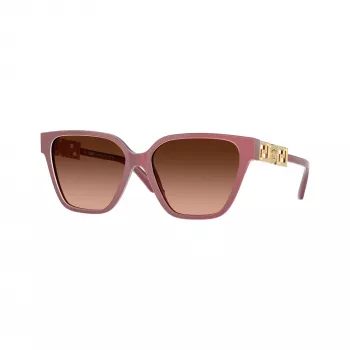 Versace naisten VE4471B cat-eye-aurinkolasit, Havana-kehykset, ruskeat gradient-linssit, 56mm VE4471B54755M