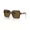 Versace VE4441-108-73 naisten aurinkolasit - Havana-kehykset, ruskeat linssit, 55mm