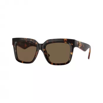 Burberry BE4419-300273 naisten aurinkolasit, Havana-kehykset, ruskeat liukuvärjätyt linssit, 54mm