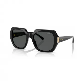 VOGUE naisten VO5612SBW4487 kulmikas aurinkolasit musta/harmaa 55 mm