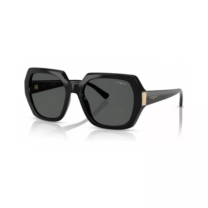 VOGUE naisten VO5612SBW4487 kulmikas aurinkolasit musta/harmaa 55 mm