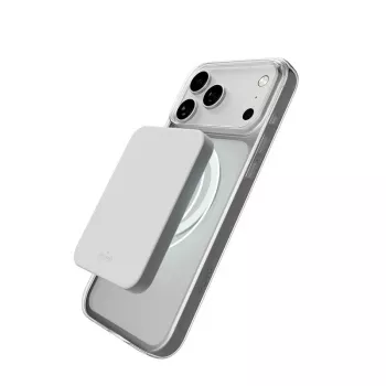 PURO Mag -kotelo Apple iPhone 17 Pro - läpinäkyvä harmaa rose PUIPC17P6303MAGTRGRS