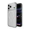 PURO Mag -kotelo Apple iPhone 17 Pro - läpinäkyvä harmaa rose PUIPC17P6303MAGTRGRS