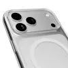 PURO Mag -kotelo Apple iPhone 17 Pro - läpinäkyvä harmaa rose PUIPC17P6303MAGTRGRS