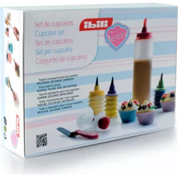 IBILI cupcake-koristelusetti