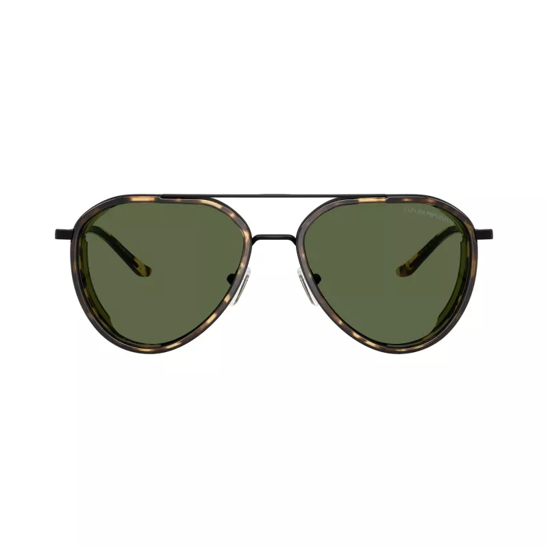 Emporio Armani miesten aurinkolasit suorakaide EA2163-300171 musta/harmaa 56 mm