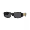Versace unisex VE4361 aurinkolasit - mustat kehykset, harmaat linssit, 53/18/140 mm VE4361-539787