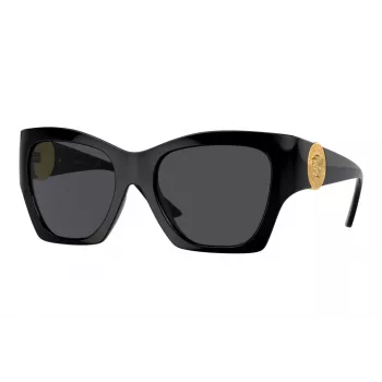 Versace VE4452 GB1/87 naisten cat-eye-aurinkolasit musta/harmaa 54 mm