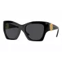 Versace VE4452 GB1/87 naisten cat-eye-aurinkolasit musta/harmaa 54 mm