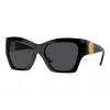 Versace VE4452 GB1/87 naisten cat-eye-aurinkolasit musta/harmaa 54 mm