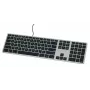 Matias johdollinen USB-C-näppäimistö Macille – Space Gray – U.S. versio FK316CB