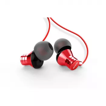 AIWA ESTM-50USB-C/RD nappikuulokkeet ja mikrofoni, USB, punainen