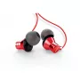 AIWA ESTM-50USB-C/RD In-Ear-stereokuulokkeet mikrofonilla, USB, punainen