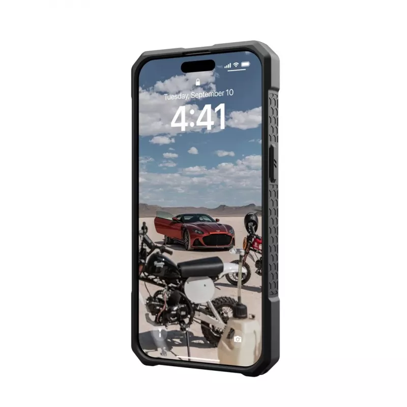 Urban Armor Gear Monarch Series kotelo Apple iPhone 14 Pro Max - Carbon