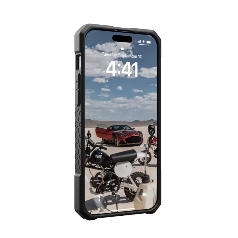 Urban Armor Gear Monarch Series kotelo Apple iPhone 14 Pro Max - Carbon