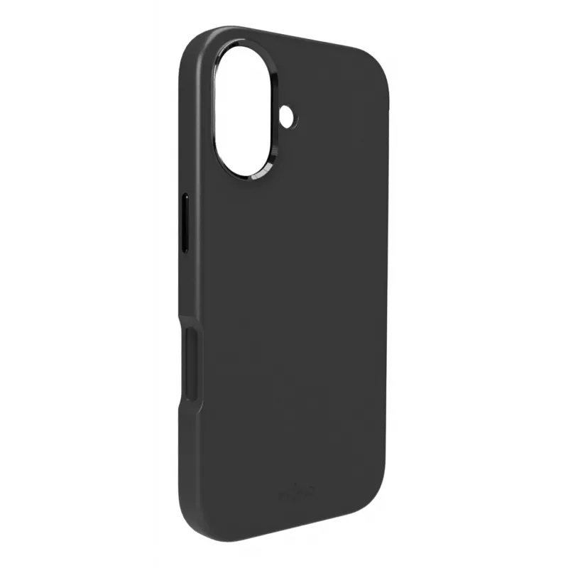 PURO Icon Case suojakuori Apple iPhone 17:lle, MagSafe-yhteensopiva, musta (PUIPC1763ICONMPBLK)