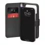 PURO Booklet-kotelo iPhone 17 Pro -puhelimelle, musta ekonahka, 2 korttipaikkaa PUIPC17P63BOOKC8BLK