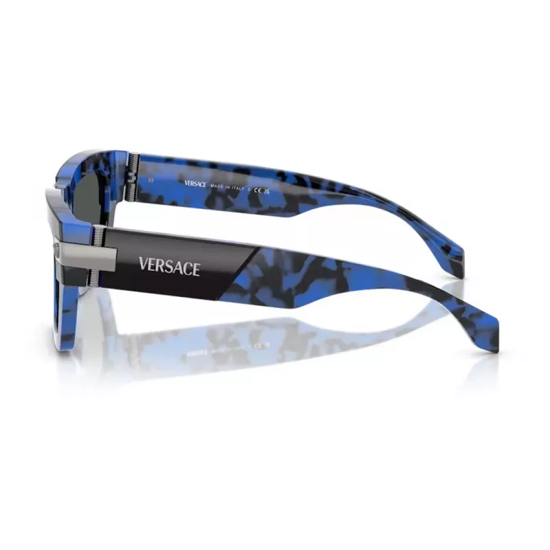 Versace VE4464-545887 naisten cat-eye-aurinkolasit, musta/harmaa, 55mm
