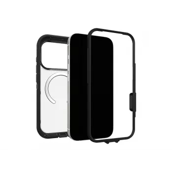 OtterBox Defender Series XT Clear Camera Control -kotelo Apple iPhone 17 Pro -puhelimelle – läpinäkyvä/musta 77-98518