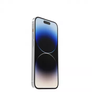 OtterBox Trusted Glass -näytönsuojakalvo Apple iPhone 14 Pro Max -puhelimelle – karkaistu lasi, kirkas, 9H kovuus, antimikrobinen, oleofobinen, helppo asennus Screen Machine -laitteella 77-88923