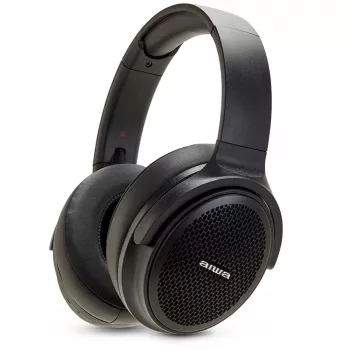 AIWA HST-250BT/BK langattomat In-Ear-kuulokkeet HyperBass-toiminnolla, Bluetooth 5.0, IPX4, musta