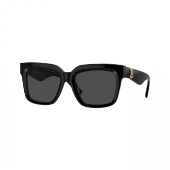 Burberry BE4419-300187 naisten aurinkolasit, musta kehys, harmaat linssit, 54mm