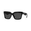Burberry BE4419-300187 naisten aurinkolasit, musta kehys, harmaat linssit, 54mm